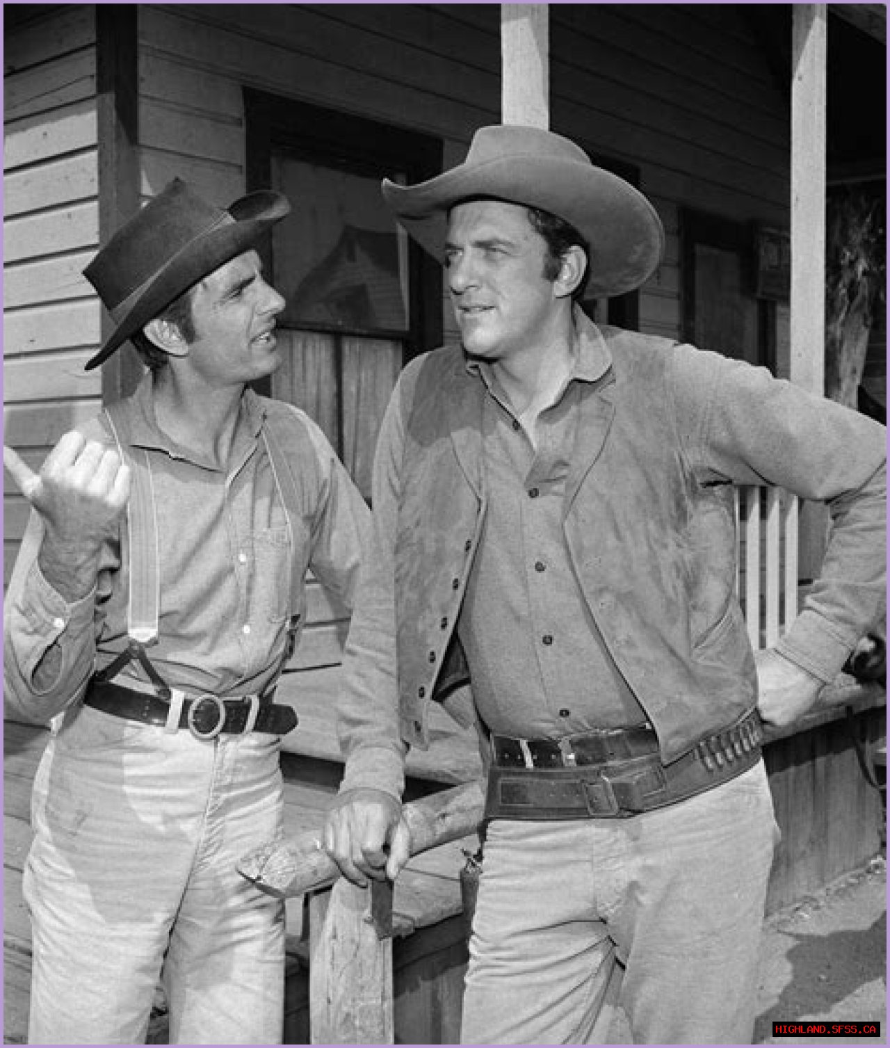 Did James Arness and Dennis Weaver get along?
