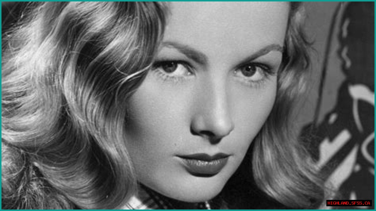 What Was The Last Film Veronica Lake Appeared In Before She Died?
